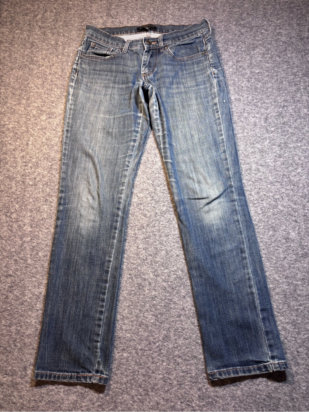 Banana Republic Women's Straight-Leg Jeans in Light Blue Wash